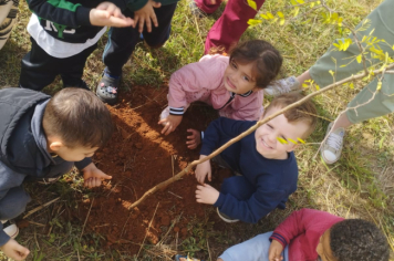 Foto - Prefeitura de Taiúva celebra o Dia Mundial do Meio Ambiente com plantio de árvores nas escolas
