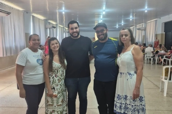 Foto - Grupo Doce Idade inicia atividades com grande participação em Taiúva