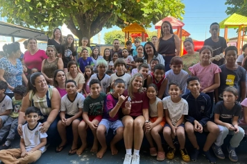 Foto - Caravana do Esporte reúne alunos e comunidade em Taiúva no Dia do Desafio 2026