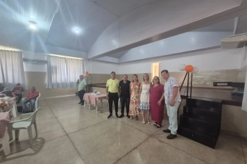 Foto - Grupo Doce Idade inicia atividades com grande participação em Taiúva