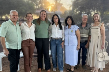 Foto - Primeira-dama do Estado visita Taiúva e destaca programa de qualificação profissional