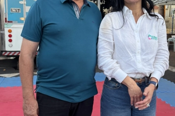 Foto - Primeira-dama do Estado visita Taiúva e destaca programa de qualificação profissional