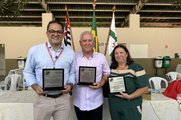 Foto - Cerimônia marca a retomada do transporte coletivo intermunicipal em Taiúva
