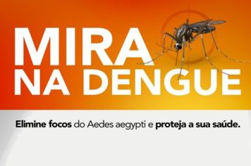 ELIMINE CRIADOUROS DO MOSQUITO DA DENGUE