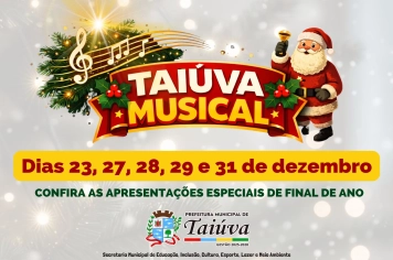 Taiúva Musical 2025 celebra a cultura, os artistas locais e grandes shows no encerramento do ano