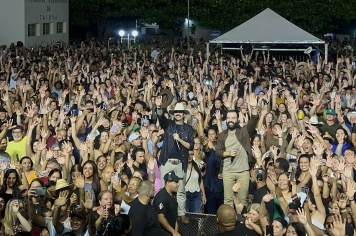 Taiúva encerra o ano com grande Festa de Final de Ano e noite histórica