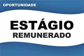 Oportunidade de estágio remunerado