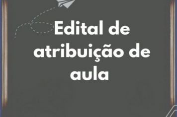 EDITAL DE ATRIBUIÇÃO Nº 04/2021