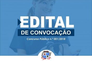 EDITAL DE CONVOCAÇÃO