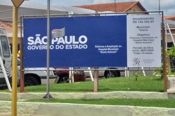 Taiúva- Iniciadas as obras de ampliação do Hospital Municipal!