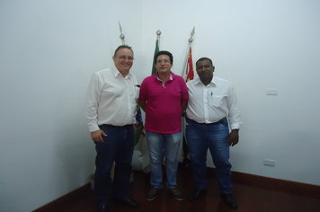 Taiúva - recebe visita de assessores parlamentares e oferecem apoio ao município!