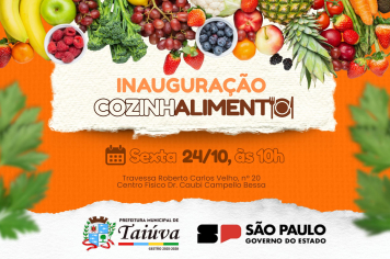 Taiúva ganha nova unidade do projeto Cozinhalimento