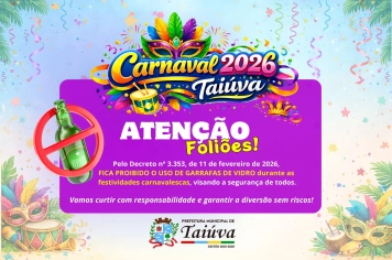 Atenção, foliões!