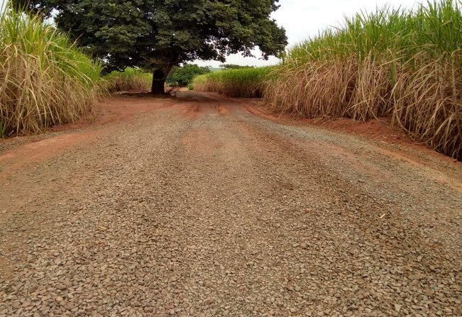 Taiúva  estradas municipais em ótimas condições!