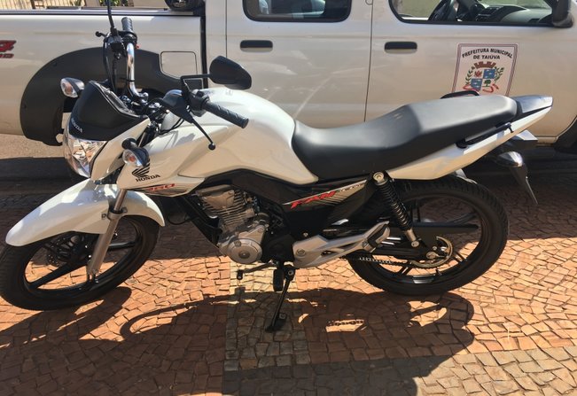Taiúva  município adquire motocicleta 0 km!