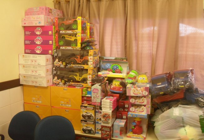 Taiúva  mais brinquedos para as crianças!