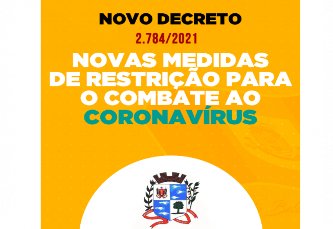 A Prefeitura Municipal Taiuva anuncia restrições mais rígidas aos finais de semana.