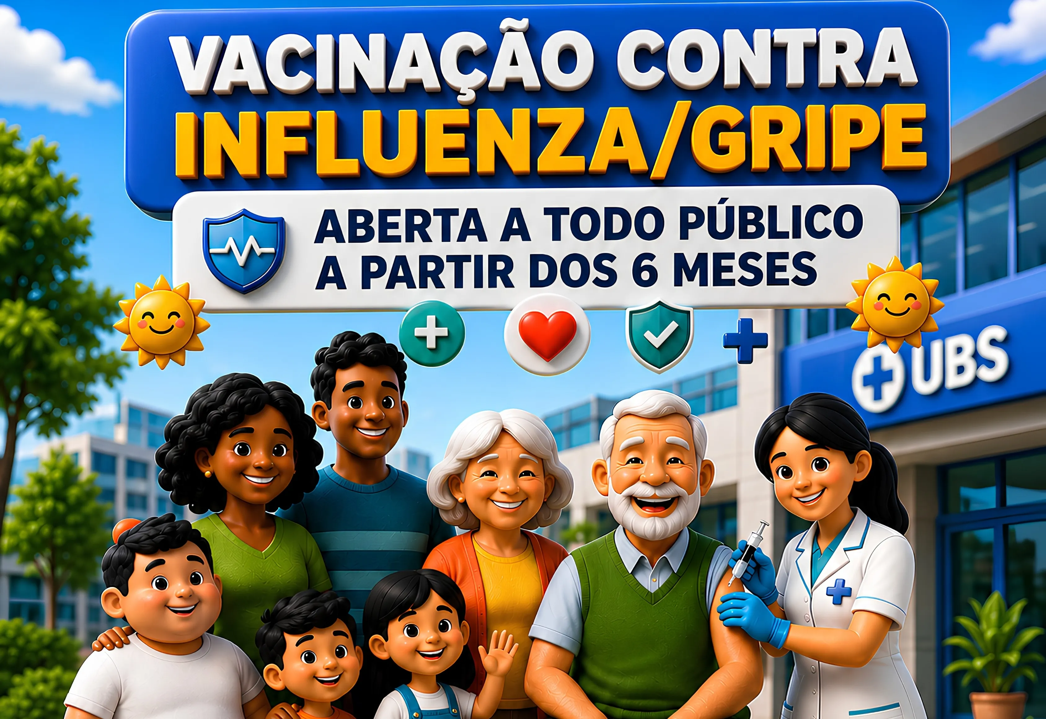 Campanha de Vacinação contra a Influenza é ampliada para toda a população