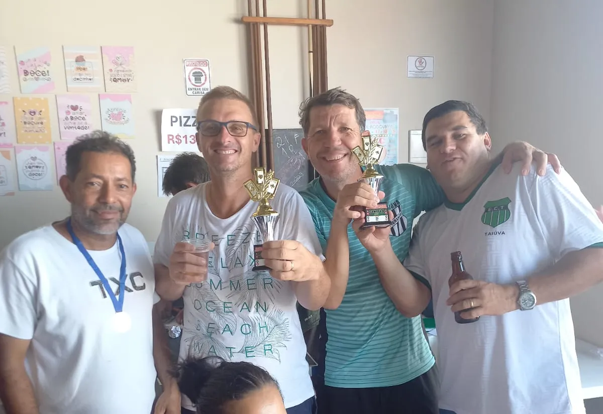 Torneio de Truco abre temporada 2026 em Taiúva