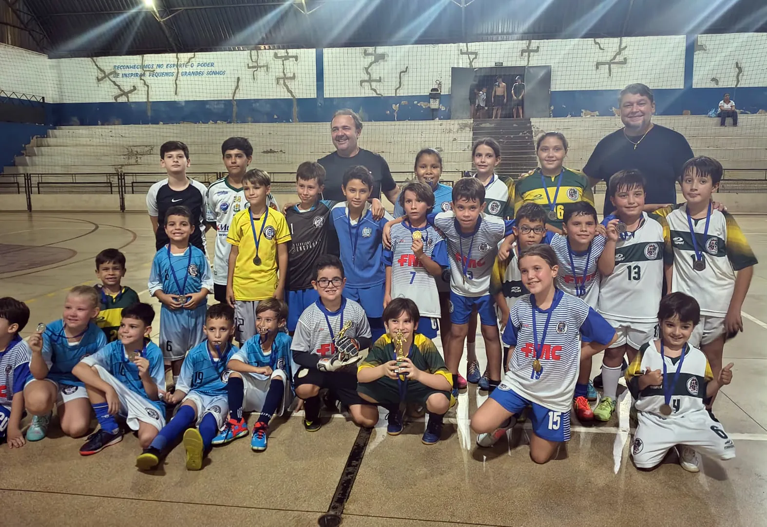 Copa Taiúva Sub-9 chega ao fim com jogos animados e muitos gols