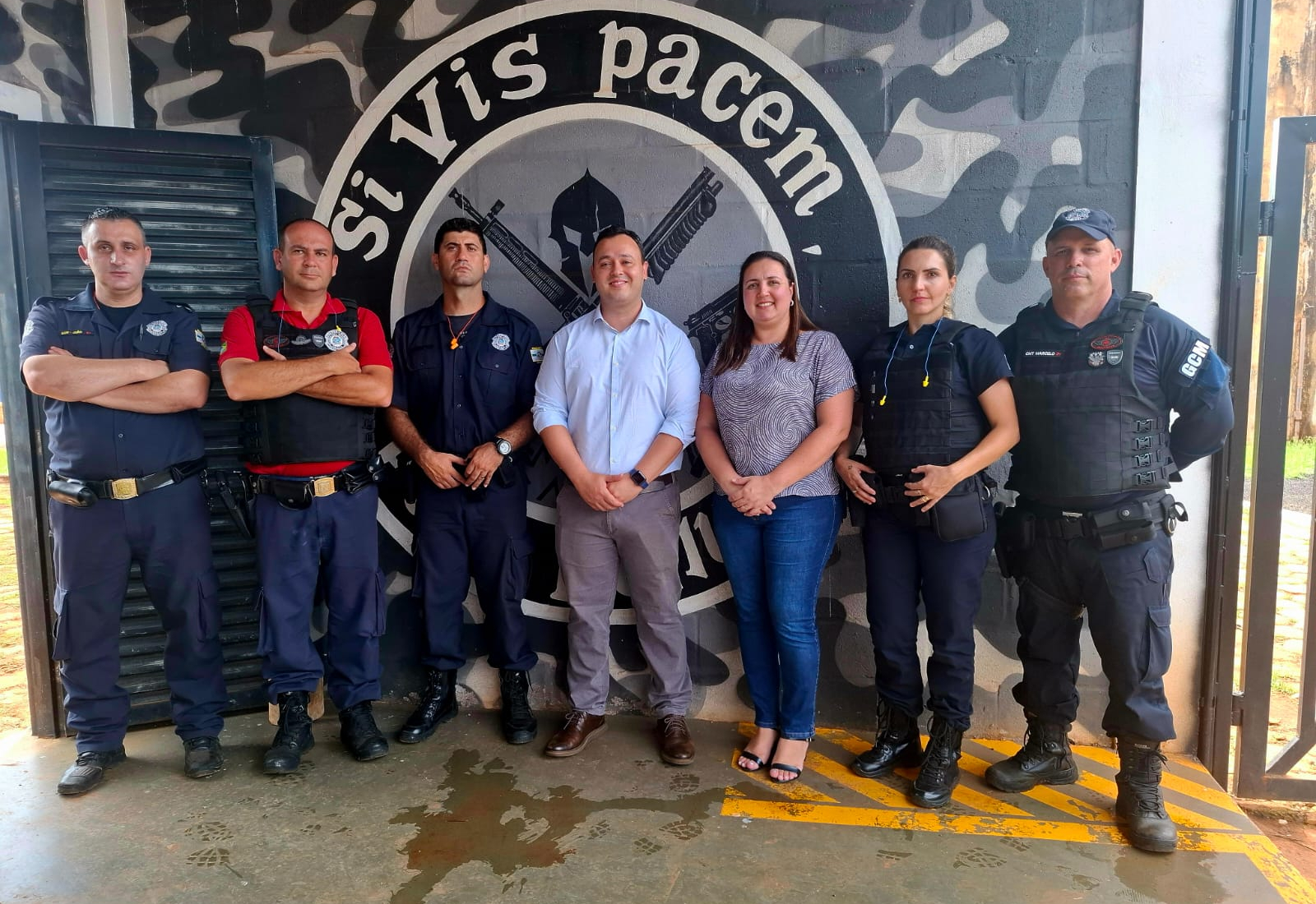 Guarda Civil Municipal de Taiúva passa por curso de qualificação no uso de armamento