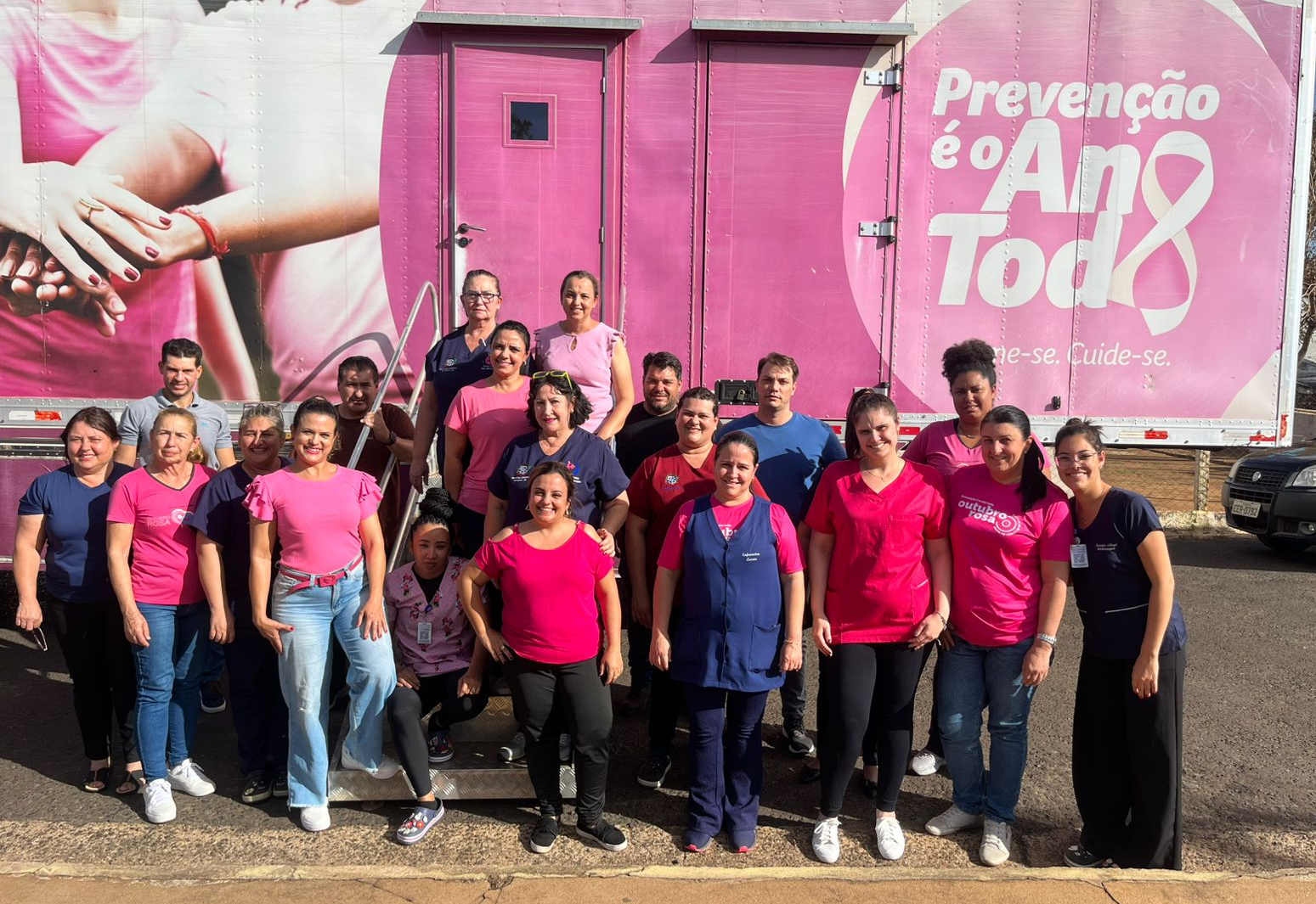 Carreta do Hospital de Amor realiza mais de 600 exames preventivos em Taiúva